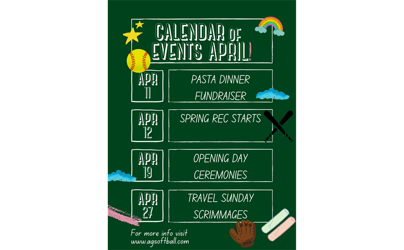 APRIL EVENTS