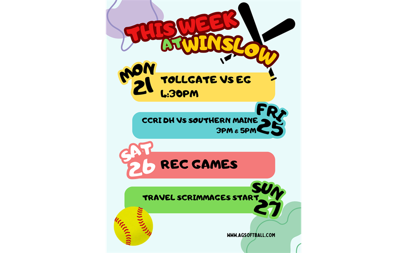This week at Winslow!