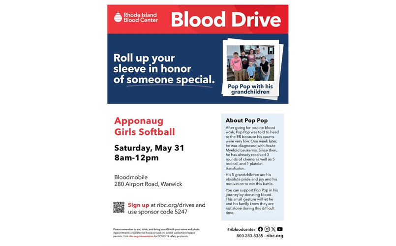 Team Pop Pop Blood Drive
